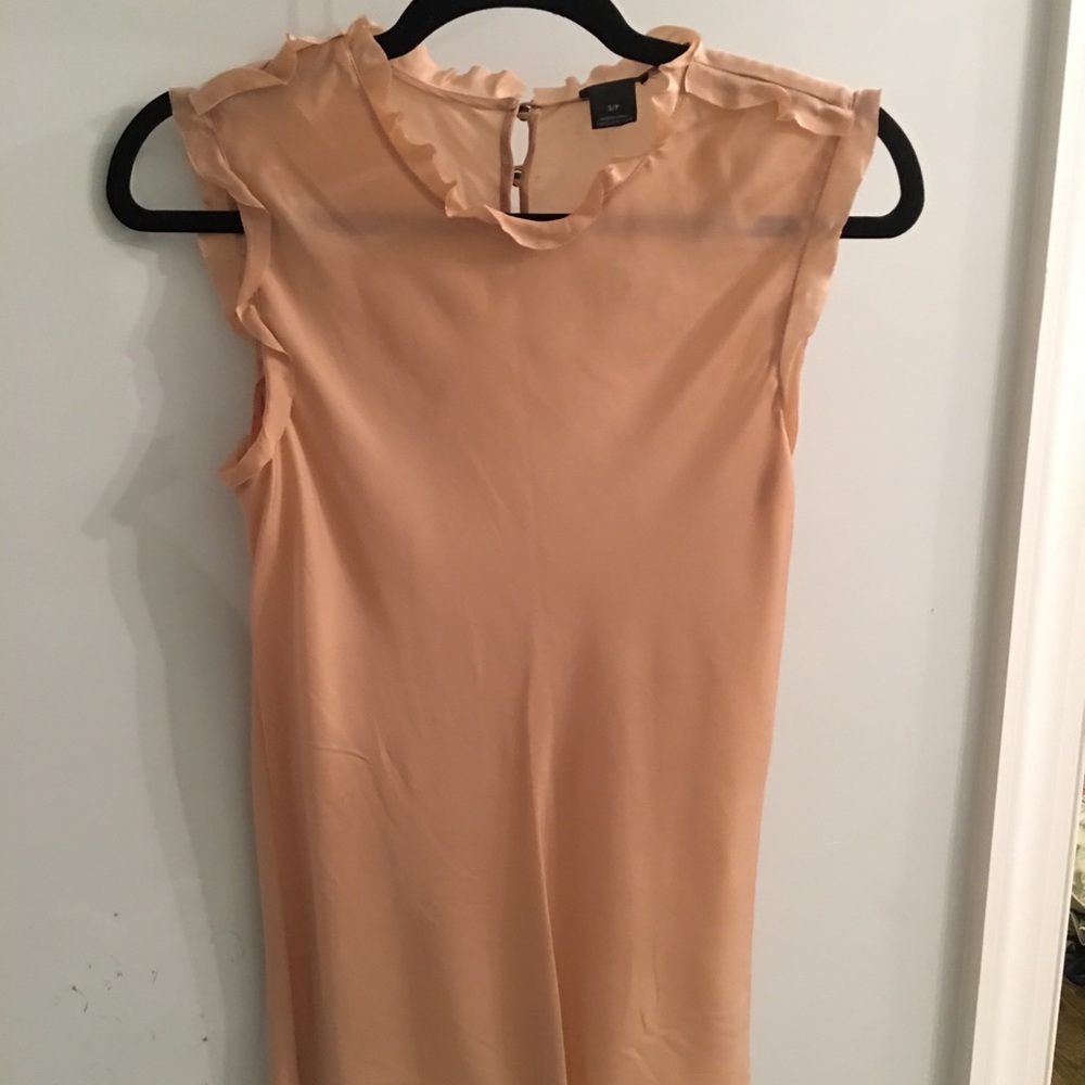 Club Monaco Blush Sleeveless Blouse (S)